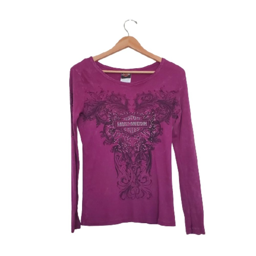 Harley Davidson New York Ribbed Long Sleeve
